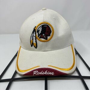 NFL Washington Redskins White Baseball Hat Cap Strap Back